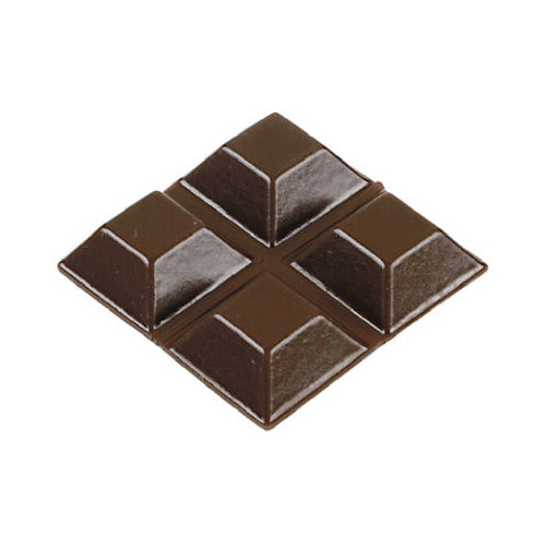 Shepherd Hardware 9561 Square Self Adhesive Vinyl Bumpers, 1/2", Walnut, 9-Pack