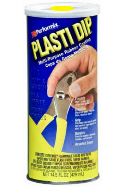 Performix® 11602-6 Plasti Dip® Multi-Purpose Rubber Coating, Yellow, 11 Oz