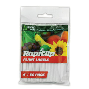 Luster Leaf® 827 Rapiclip® Plant Labels, 4", 50-Pack