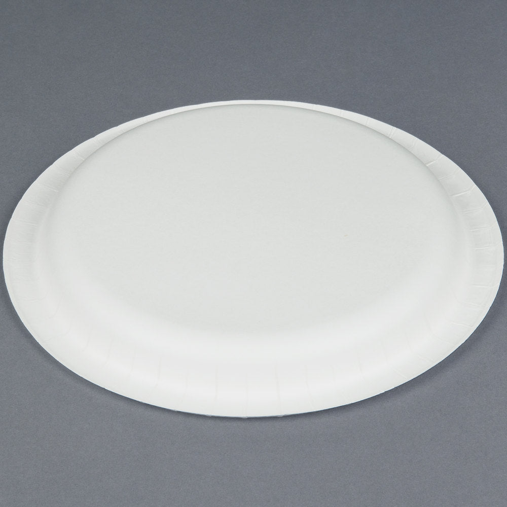 Creative Converting™ 47000B Touch Of Color Paper Plates, White, 9", 24-Count