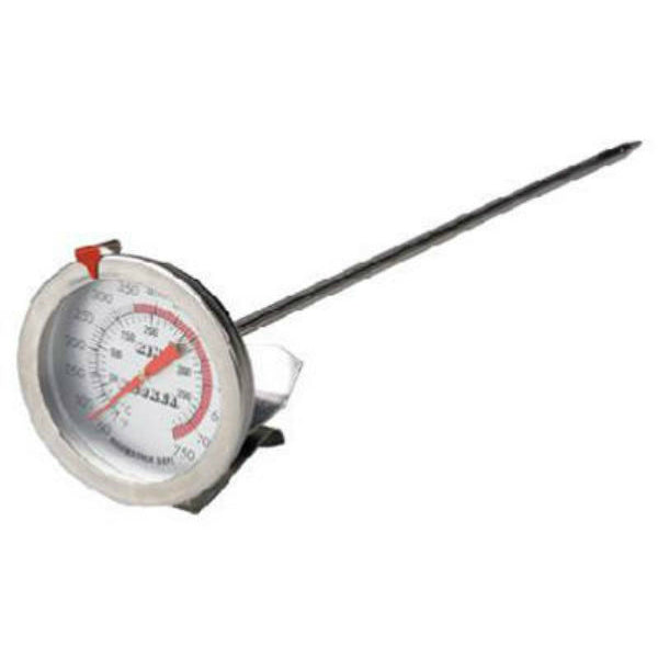 King Kooker® SI12 Deep Fry Thermometer with Clasp, 12"
