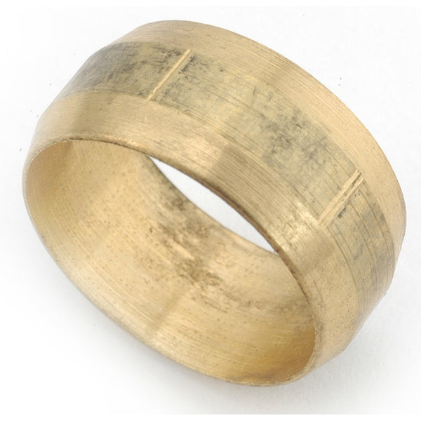 Anderson Metals 700060-10 Compression Sleeve, 5/8", Brass