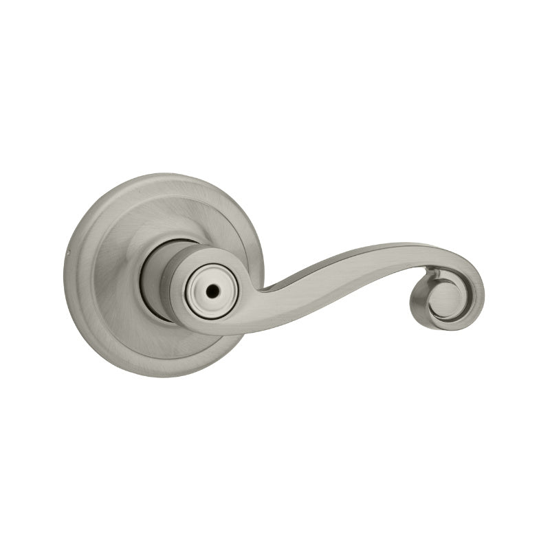 Kwikset® 730LL-15-CP Signature Series Lido Universal Privacy Lever, Satin Nickel