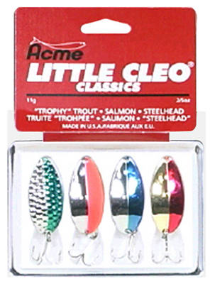 Acme KT-40 Little Cleo Classic Lure Kit, 4 Piece
