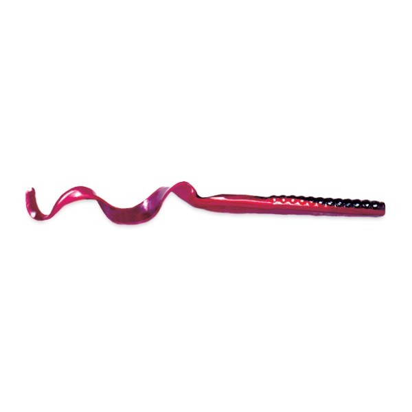 Culprit C720-02 Original Culprit Worm, Shad Red, 7.5", 18-Count