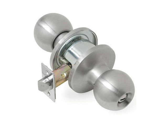 Tell CL100052 Light Duty Commercial Tubular Door Privacy Knob, St Steel, Grade 2