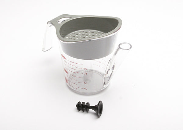 Good Cook™ 16157 Gravy Separator with Stopper, 2 Cup Capacity