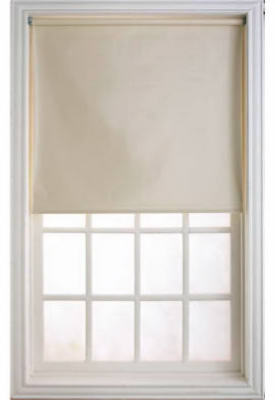 Levolor Medium Weight Vinyl Roller Shade, 73" x 66", Cream