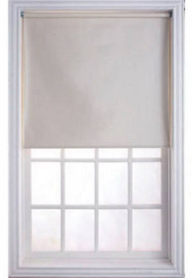 Levolor SRSECF3706001D Light Filtering Economy Roller Shade, 37" x 60", White