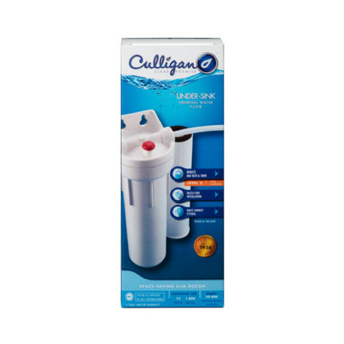 Culligan US-600A Compact Undersink Drinking Water Filter, 3/8"