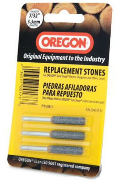 Oregon® 28841 Replacement Sharpening Stones, 7/32", 3-Pack