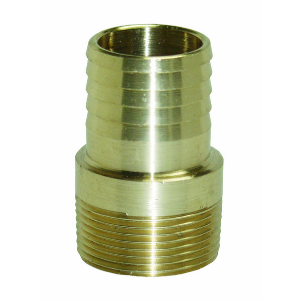 Water Source™ MA50NL Brass Male Insert Adapter, No Lead, 1/2" MNPT x 1/2" Insert