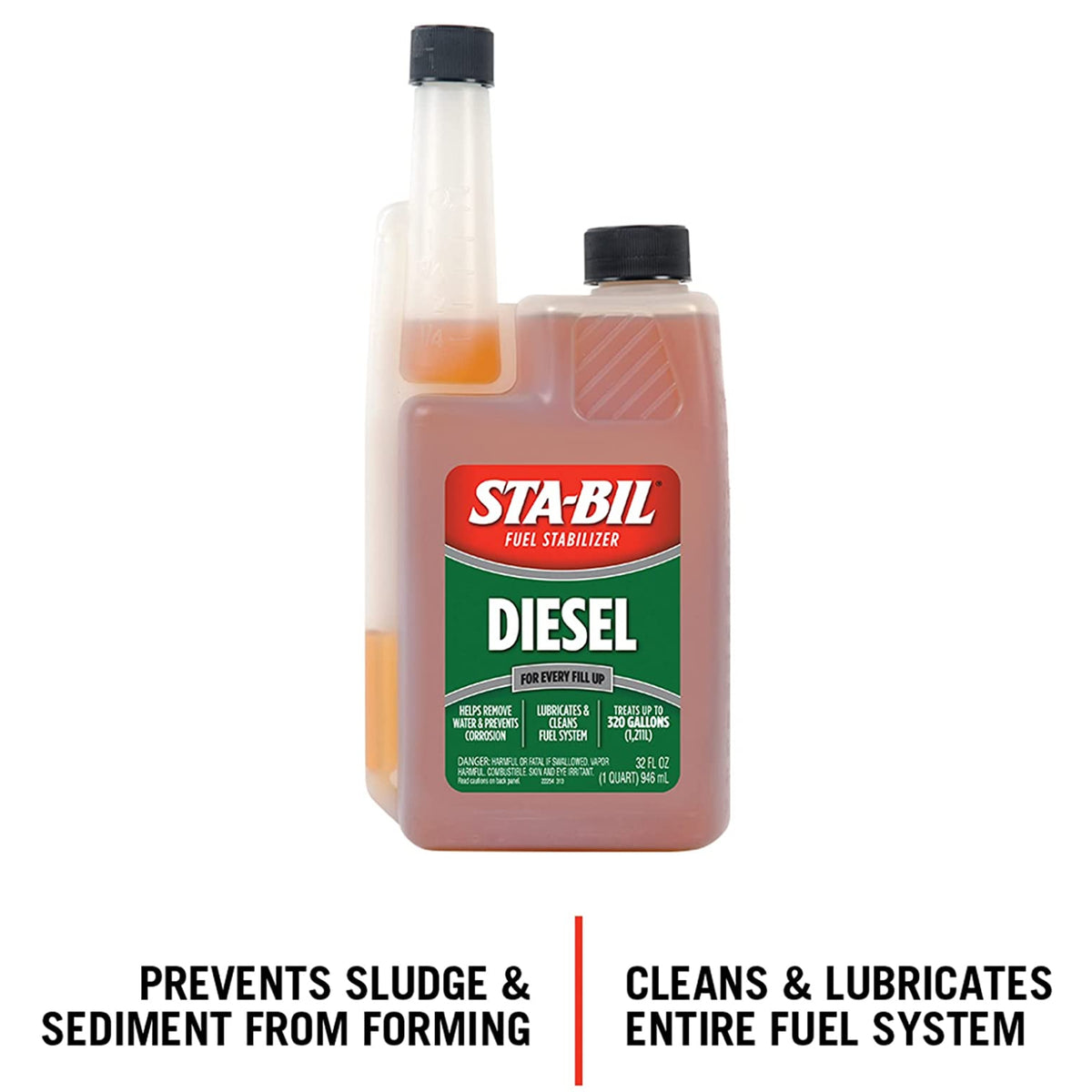 Sta-Bil 22254 Diesel Formula Fuel Stabilizer, 32 Oz