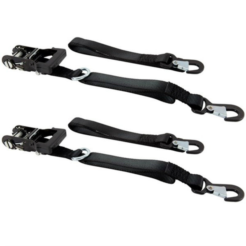 Keeper® 05741 Motorcycle/ATV Ratchet Tie-Down, 1.25" x 8', 2-Pack