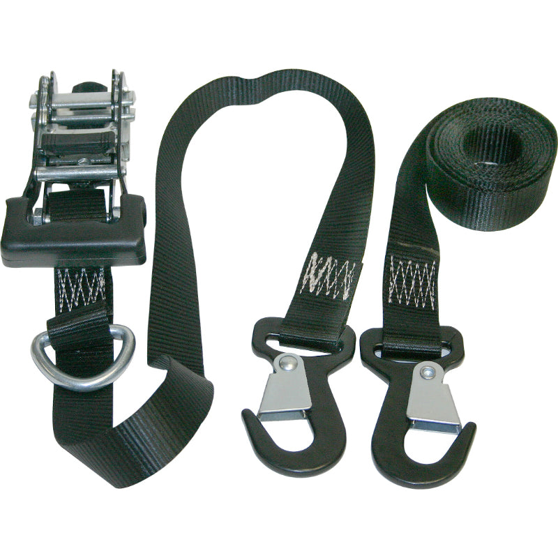 Keeper® 05741 Motorcycle/ATV Ratchet Tie-Down, 1.25" x 8', 2-Pack