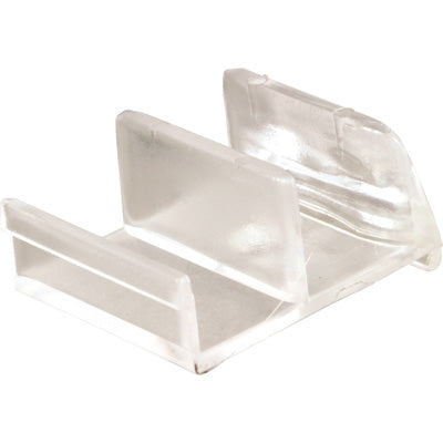 Slide-Co 193074 Shower Door Bottom Guide, 1-1/4", Clear Acrylic