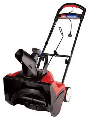 Toro 38381 Electric Snow Thrower, 1800 Power Curve, 15 Amp