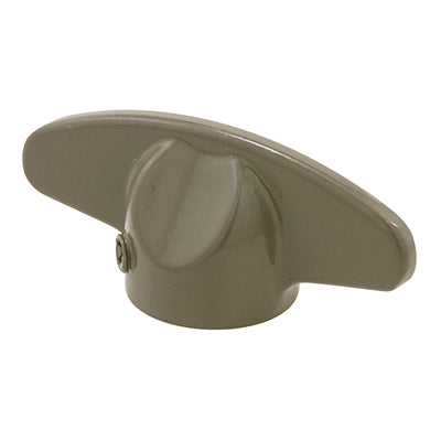 Slide-Co 173553 Andersen T-Crank Casement Handle, 3/8" Spline, Stone Finish