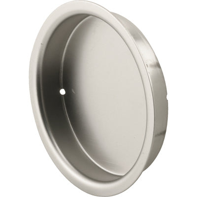 Slide-Co 163920 Mortise Closet Door Finger Pull, 2-1/8", Satin Nickel, 2-Pack
