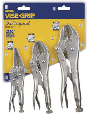 Irwin Tools 323S Vise-Grip® The Original™ Locking Plier Set, 3-Piece