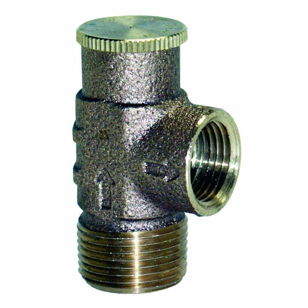 Water Source™ RV50-NL Solid-Brass Relief Valve, No Lead, Fits 1/2" Pipe