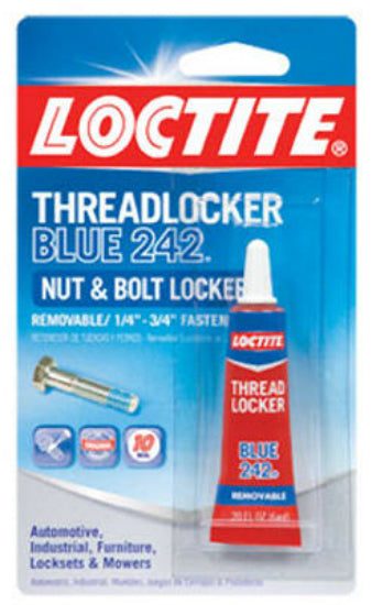 Loctite® 209728 Threadlocker Blue 242® Nut & Bolt Locker, 6 ml