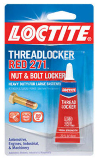 Loctite® 209741 Threadlocker Red 271™ Nut & Bolt Locker, 6 ml