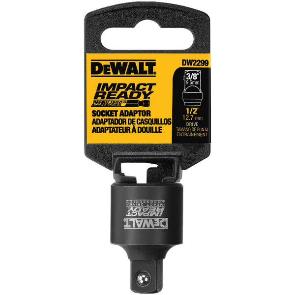 DeWalt® DW2299 Impact Ready® Socket Reducer, 1/2" to 3/8"