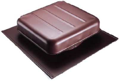 Air Vent RVG51000 Square Galvanized Roof Vent, Mill