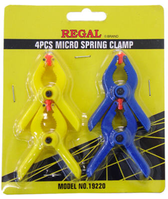 Spring Clamps 2-1/2" 4 P/K