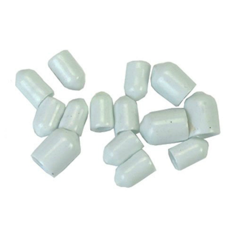ClosetMaid® 7535500 Large & Small Shelf Vinyl End Caps, Plastic, 84-Count