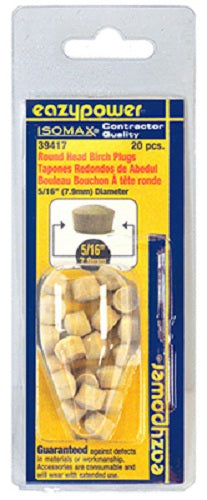 Eazypower® 39417 Round Head Plug, 5/16", 20-Pack