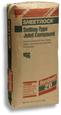 Sheetrock 380581 Durabond 20 Setting-Type Joint Compound, 25 Lb