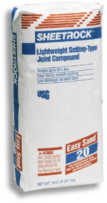 Sheetrock 384214 Lightweight Setting Joint Compound, 18 lbs