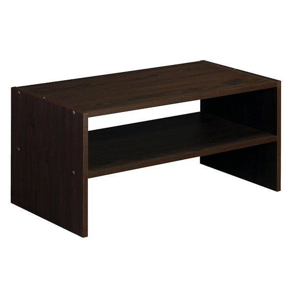 ClosetMaid 899500 Stackable Horizontal Storage Organizer, Espresso, Wood, 24"