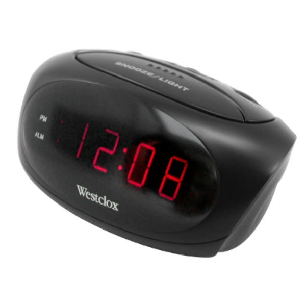 Westclox® 70044 Super Loud Alarm Clock with 0.6" LED Display