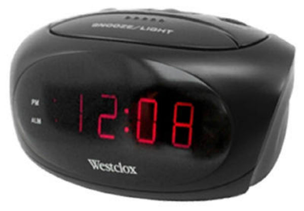 Westclox® 70044 Super Loud Alarm Clock with 0.6" LED Display