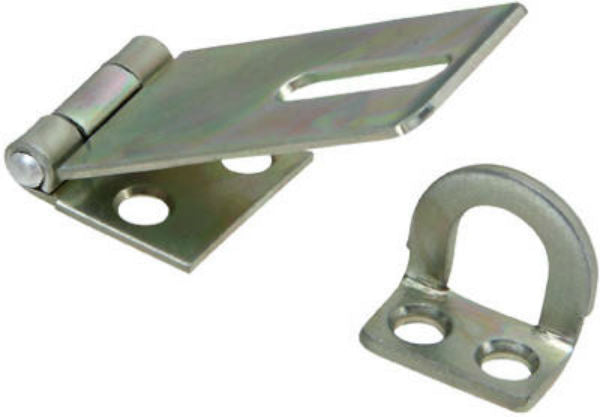 National Hardware® N348-250 Safety Hasp, Stainless Steel, 3-1/4"