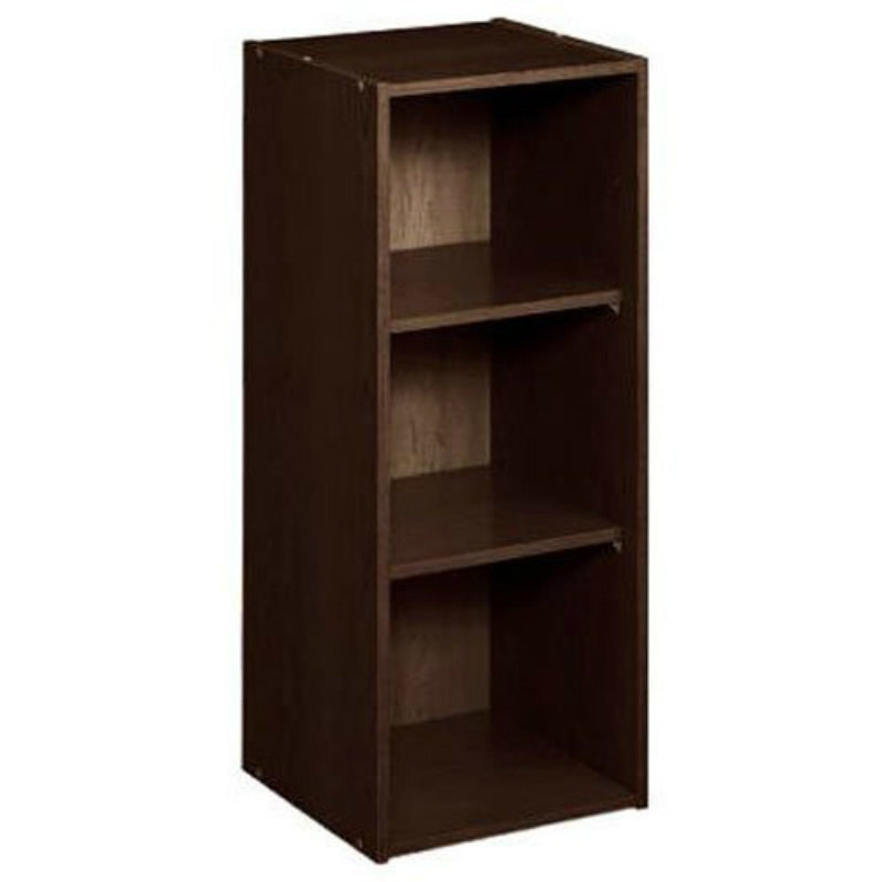ClosetMaid® 898500 Stackable 3-Shelf Storage Organizer, Espresso, Laminated Wood
