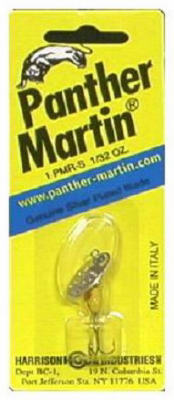 Panther Martin 1-PMR-S Spinner Lure Yellow with Red Dots, 1/32 Oz