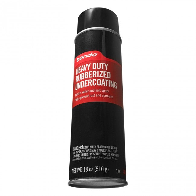 Bondo 737 Heavy Duty Aerosol Rubberized Undercoating, 18 Oz