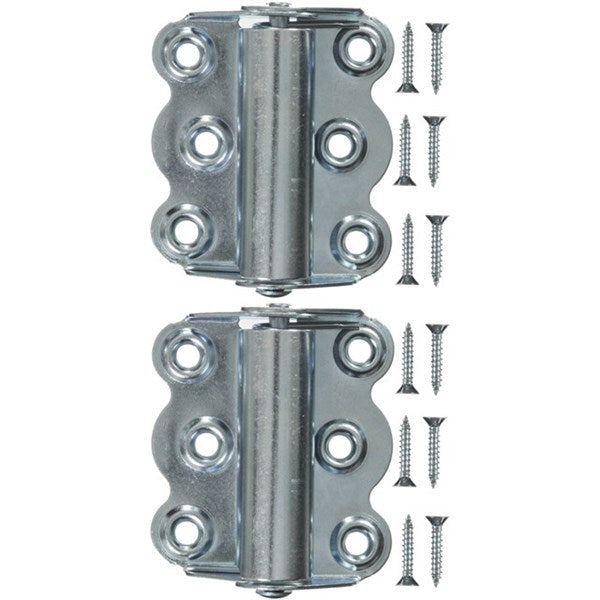 Wright Products™ V221 Self Closing Hinge, Zinc Plated, 2-3/4", 2-Pack