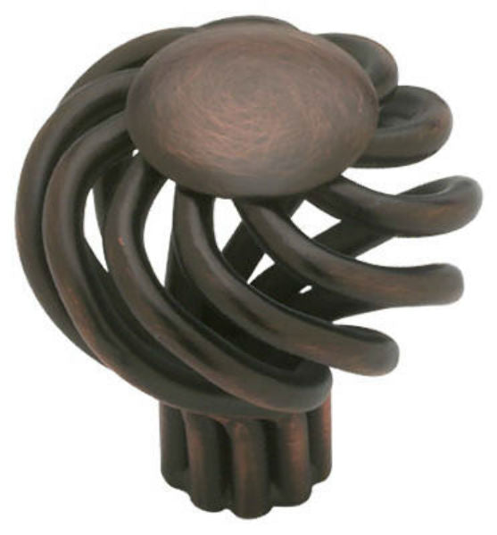 Liberty PN9011-VBR-C Small Wire Swirl Design Knob, 1-1/4", Bronze with Copper