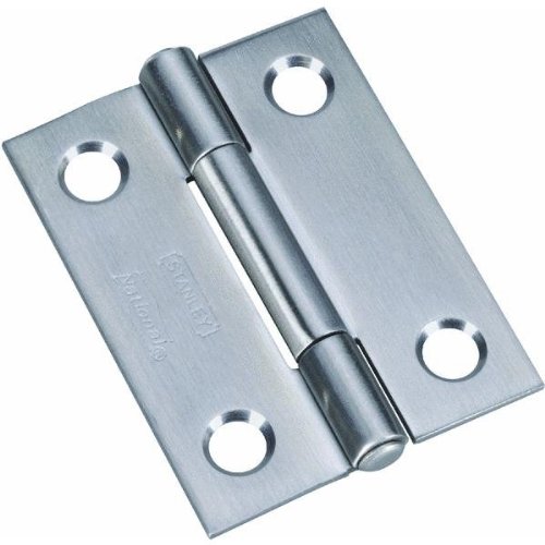 National Hardware® N348-987 Narrow Tight Pin Hinge, 2", Stainless Steel