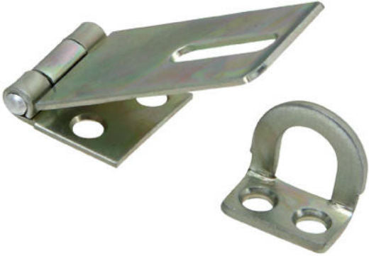 National Hardware® N348-268 Safety Hasp, 4-1/2", Stainless Steel