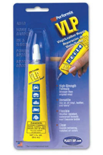 Performix® 61Z09 VLP® Vinyl & Leather Repair, Clear, 1 Oz