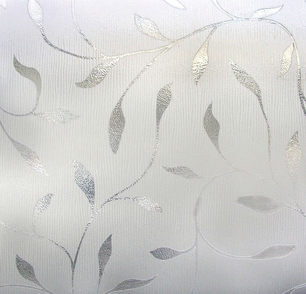 Artscape® 01-0128 Etched Leaf Design Window Film, 24" x 36"
