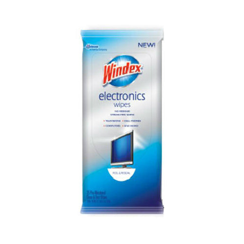 Windex® 70227 Electronic Wet Wipes, 25-Count
