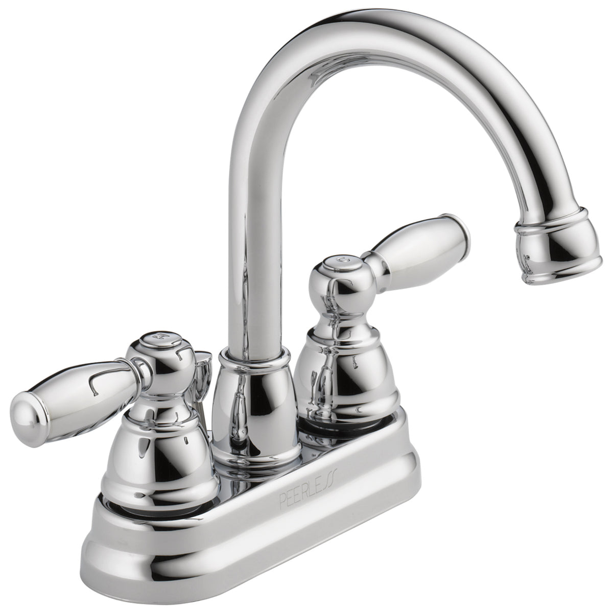 Peerless P299685LF Two Lever Handles Lavatory Faucet, Chrome Finish