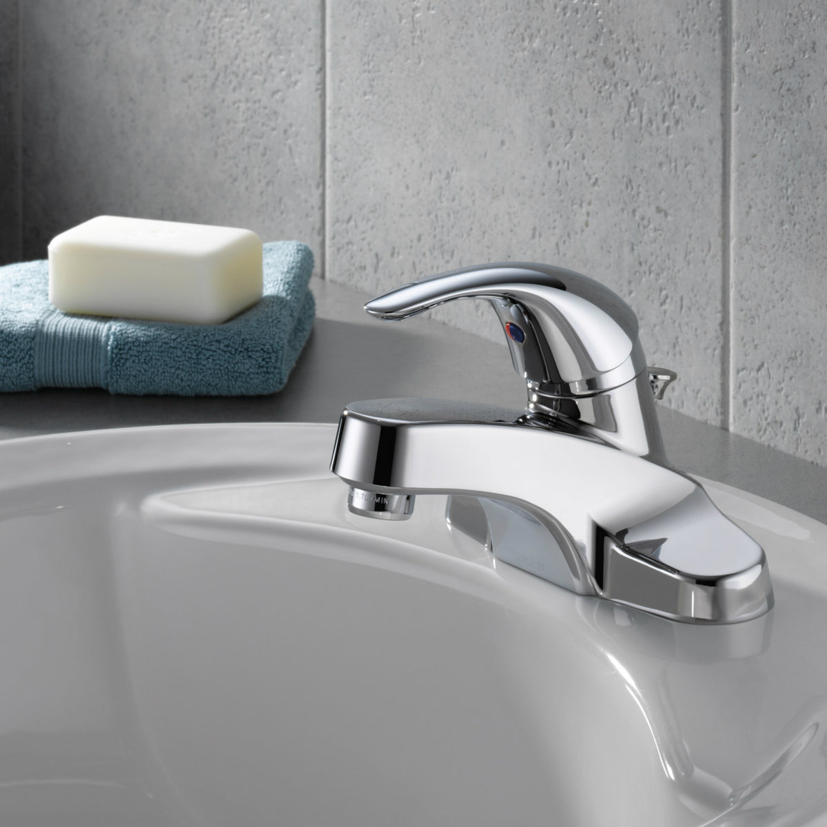 Peerless P188620LF Single Lever Handle Lavatory Faucet, Chrome Finish, 1.20 GPM